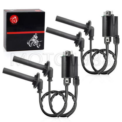 2 x Ignition Coil W/ Spark Plug CAP for HONDA Magna VF750 C ST1100 (1994–2003)