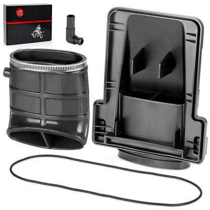 Airbox Lid Cover & DUCT W/ Elbow PIPE for Yamaha Raptor 660R (2001–2005)