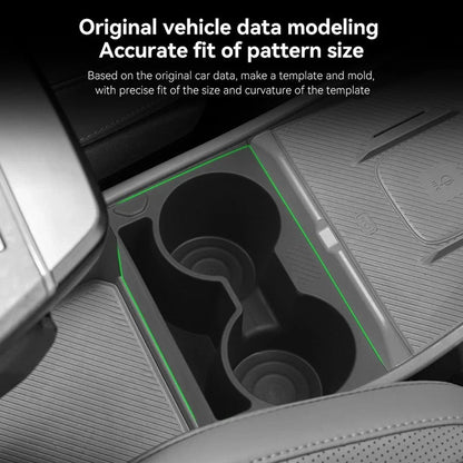 Scratch-Resistant TPE Cup Holder for Kia EV3 Center Console (2024–2025)