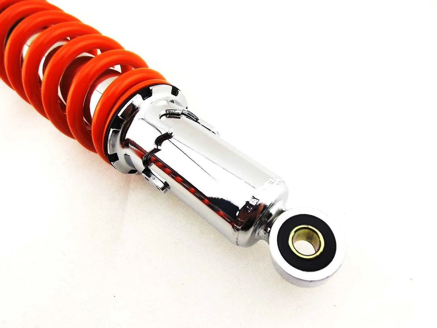 365mm JBS Orange/Chrome Shock Absorbers for Yamaha XT500 (1977-1981)