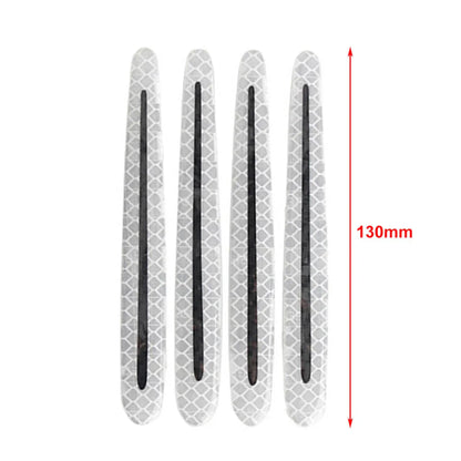 Carbon Fiber Door Handle Reflective Stickers for Universal Cars