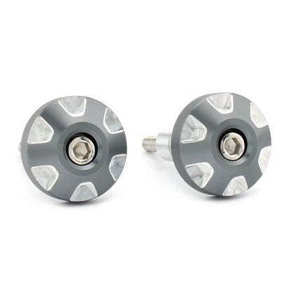 CNC Aluminum Motorcycle Handle Bar Grip End Caps for BMW R18 (2020-2023)