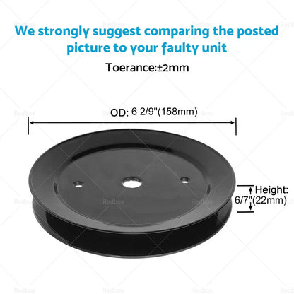 Deck Spindle Pulley for Husqvarna Ride-On Mowers