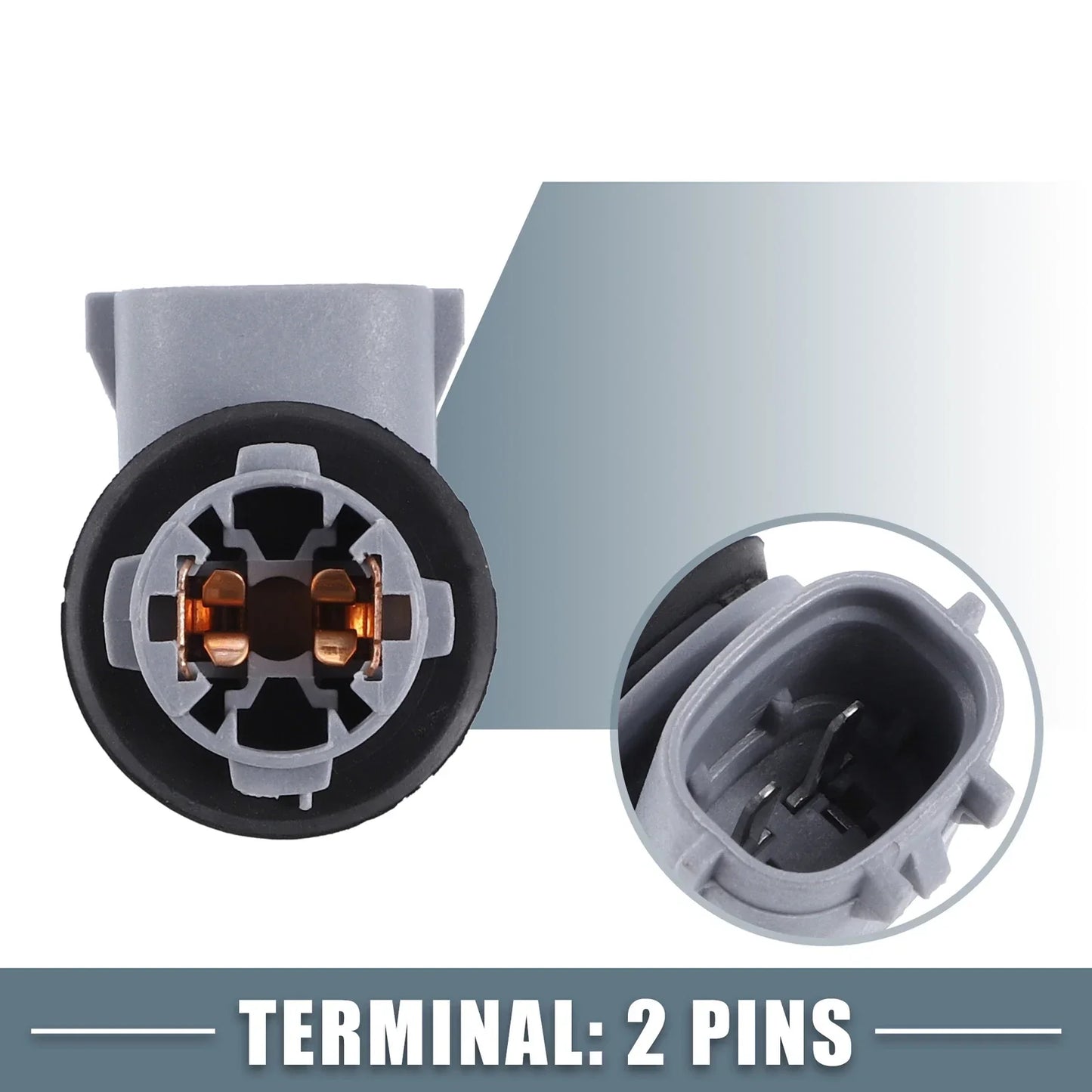 2 x Rear License Plate Light Sockets for Lexus GS350 RX350 RX400h (2007-2019)