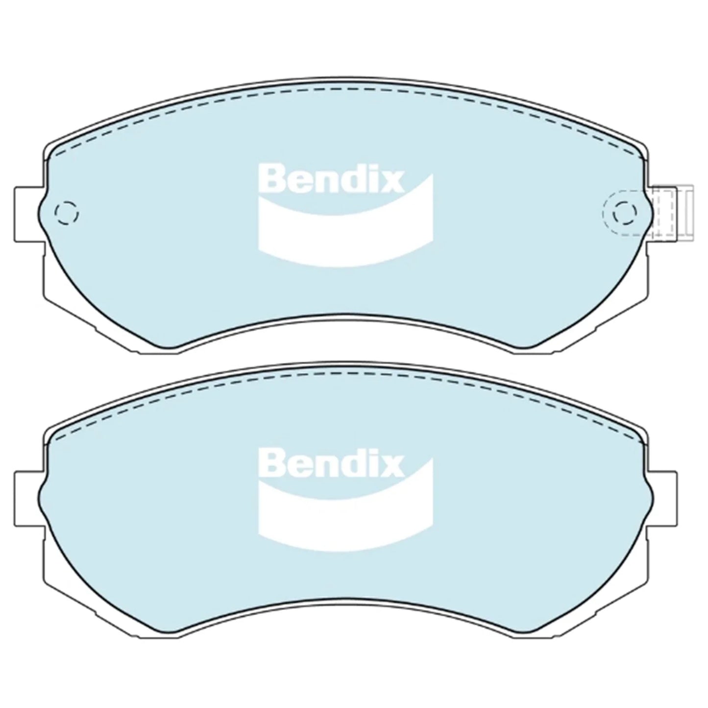 Disc Brake Pad Set GCT for Nissan Patrol Y61 GU (1997 - 2016)