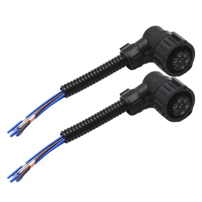 2 x Rear Tail Light Connector for Mercedes Sprinter Prewired 7-PIN Repair Plug