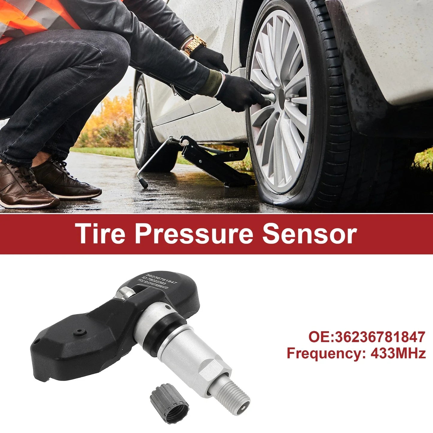 Tire Pressure Sensor for Mini Cooper Countryman (2011 - 2013) 433MHz