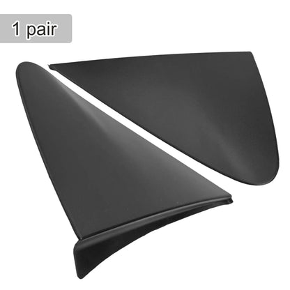 Side Mirror Triangle Corner Cover Trim / Pair / Perfect Fit Black for Toyota Yaris