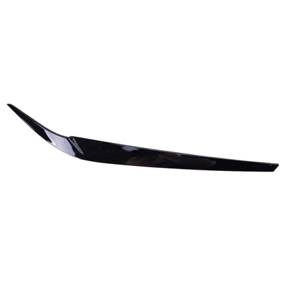 Headlight Eyebrow Eyelid Trim for BMW 5 Series G30 M5 F90 2017-2020 Black