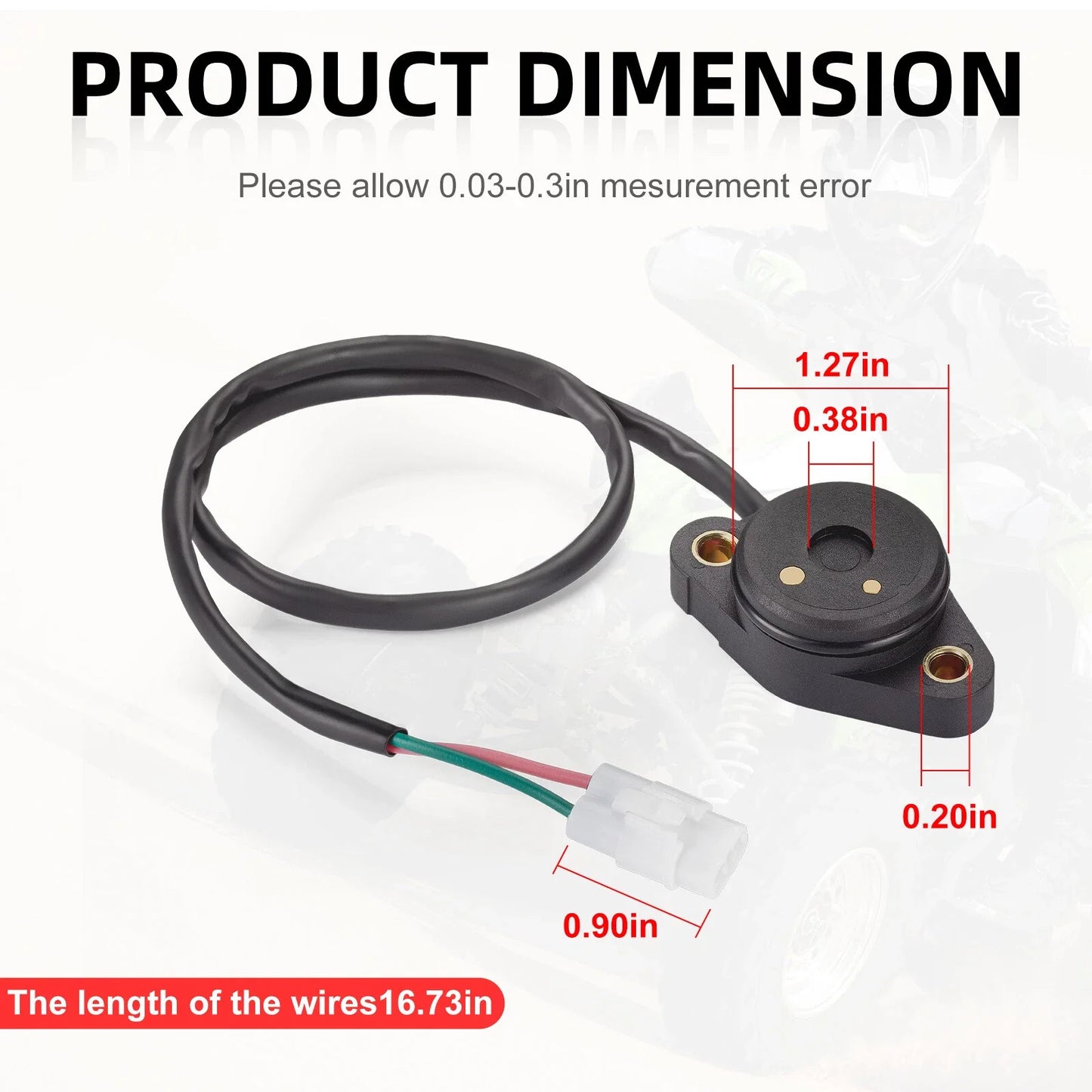 Gear Indicator Neutral Switch for Kawasaki KFX450R (2008–2014)