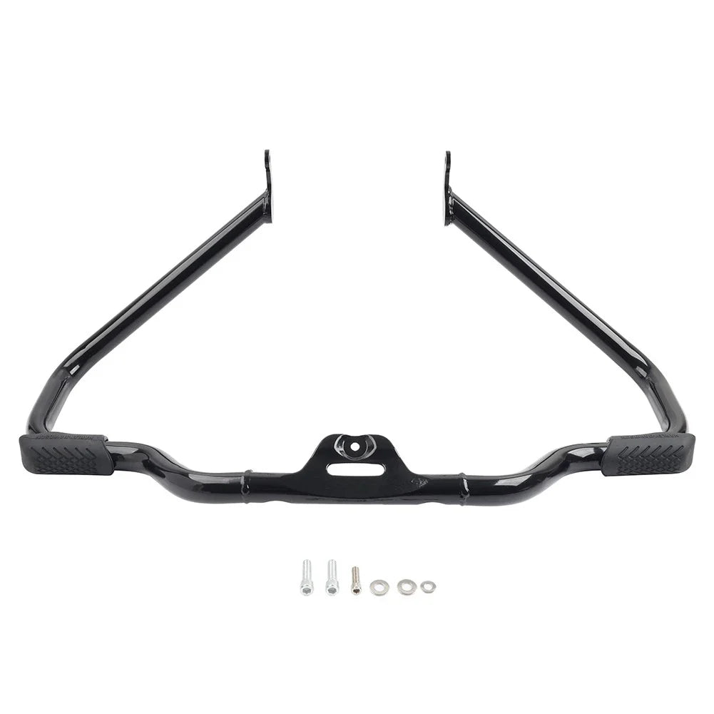Front Engine Guard Crash Bar for Harley Softail Fat Boy (2018-2024) Black