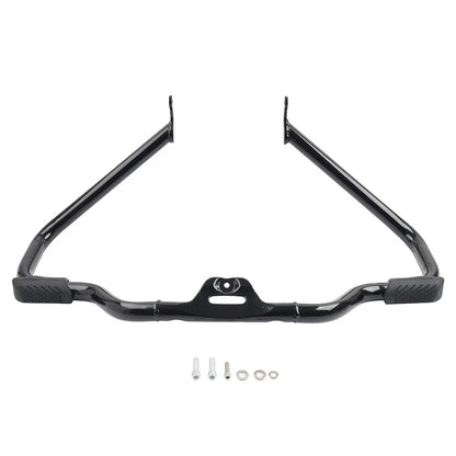 Front Engine Guard Crash Bar for Harley Softail Fat Boy (2018-2024) Black