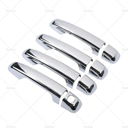Chrome Door Handle Cover Trim for Toyota Land Cruiser Prado (2009-2023)