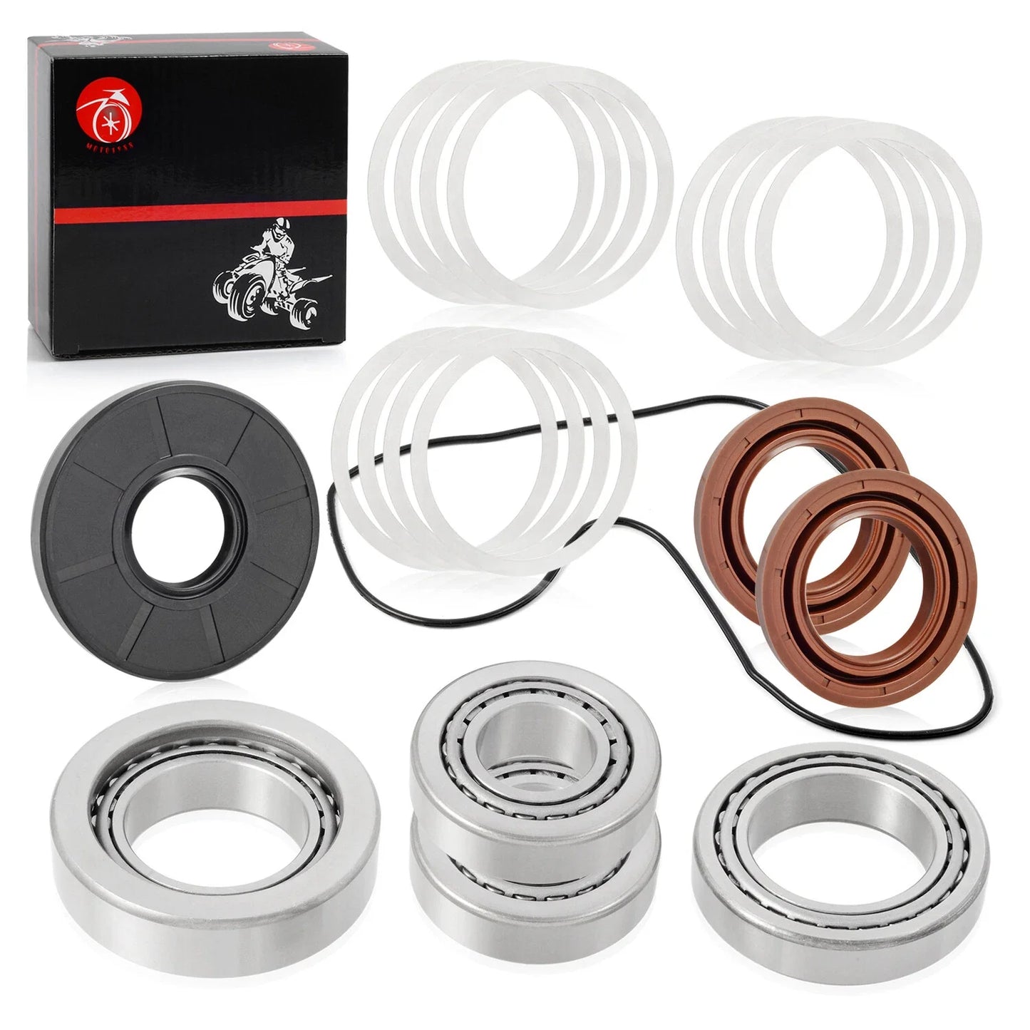Rear Gear Case Bearing Seal Kit for Polaris RZR S 4 800 (2008–2014)