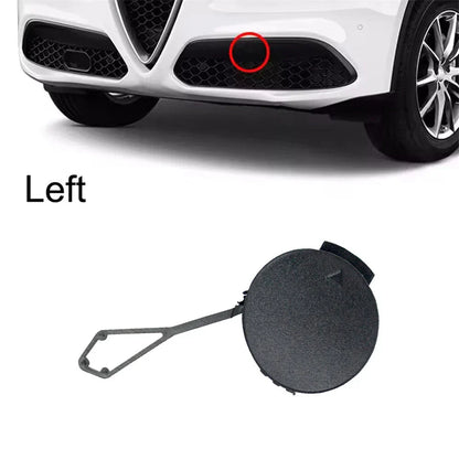 Left Front Bumper Towing Hook Eye Cover for Alfa Romeo Stelvio (2017-2023)