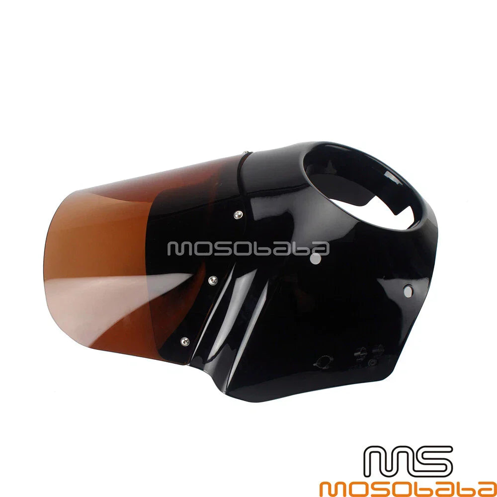 Smoke Windshield Headlight Fairing for Harley Sportster XL 883 1200 (2004-2023)