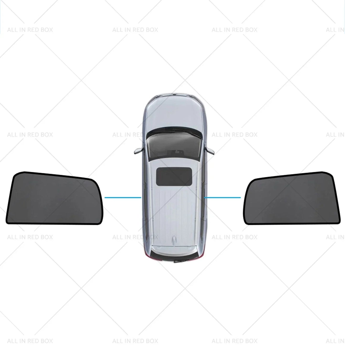 Magnetic Mesh Sun Blind Shades for Mitsubishi ASX (2010-2025)