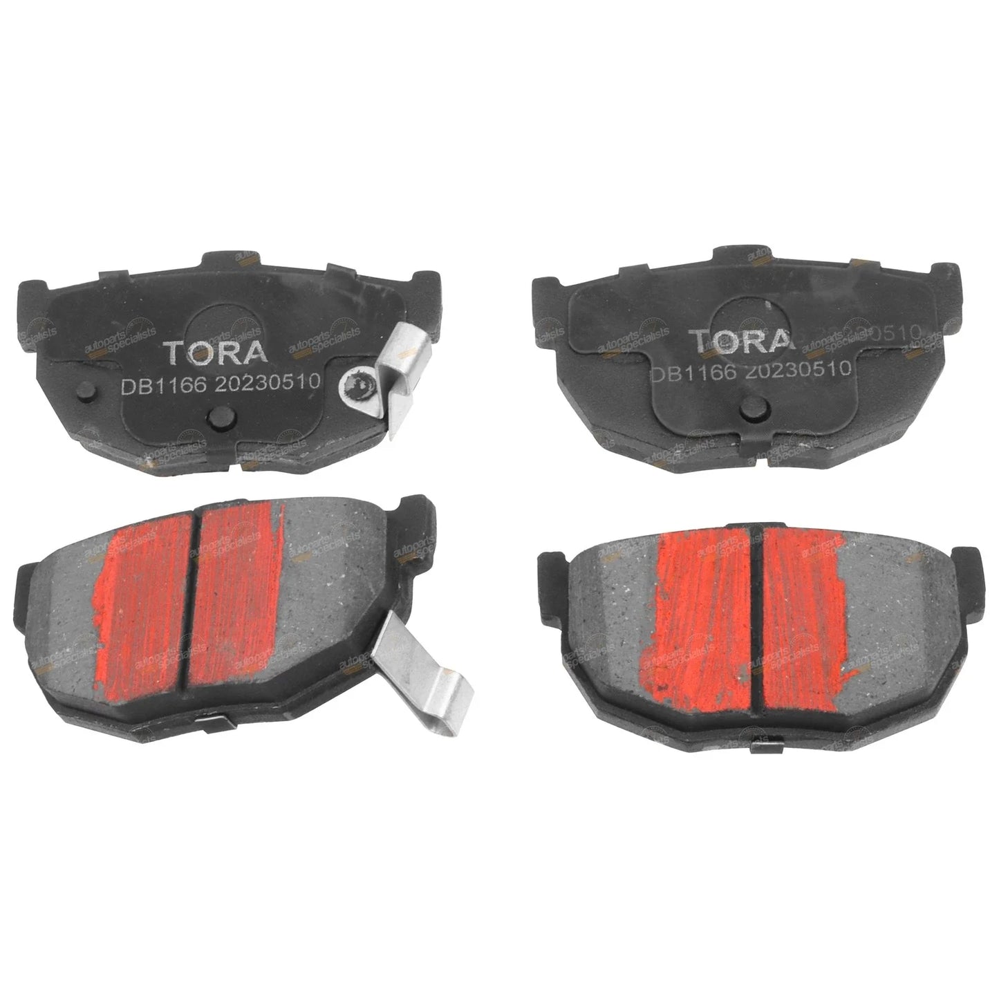 Rear Disc Brake Pads Set 4cyl KA24E 2.4L for Nissan Pintara U12 (1989-1992)