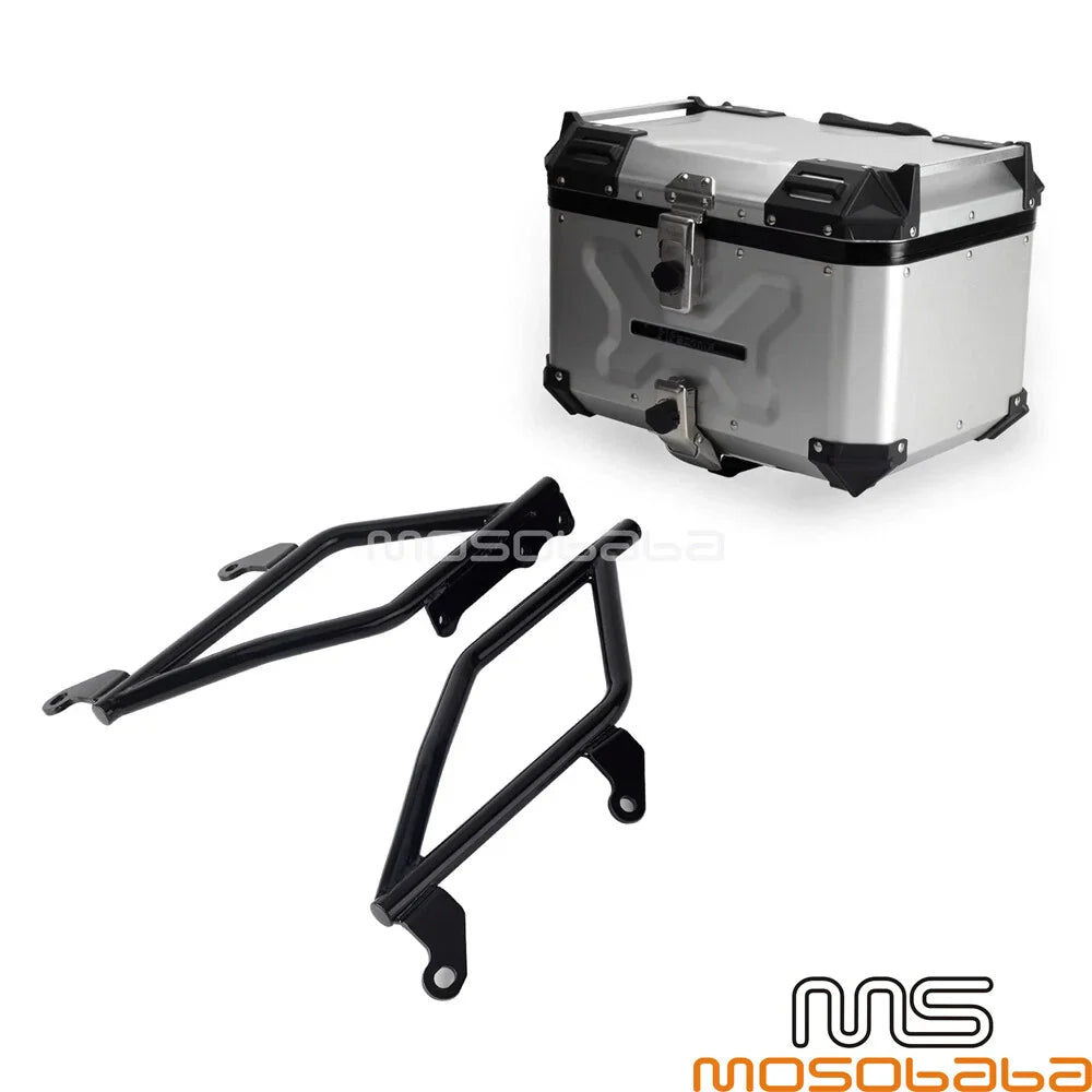 42L Rear Luggage Case & Tail Rack for Harley Softail Fat Bob (2018-2023)