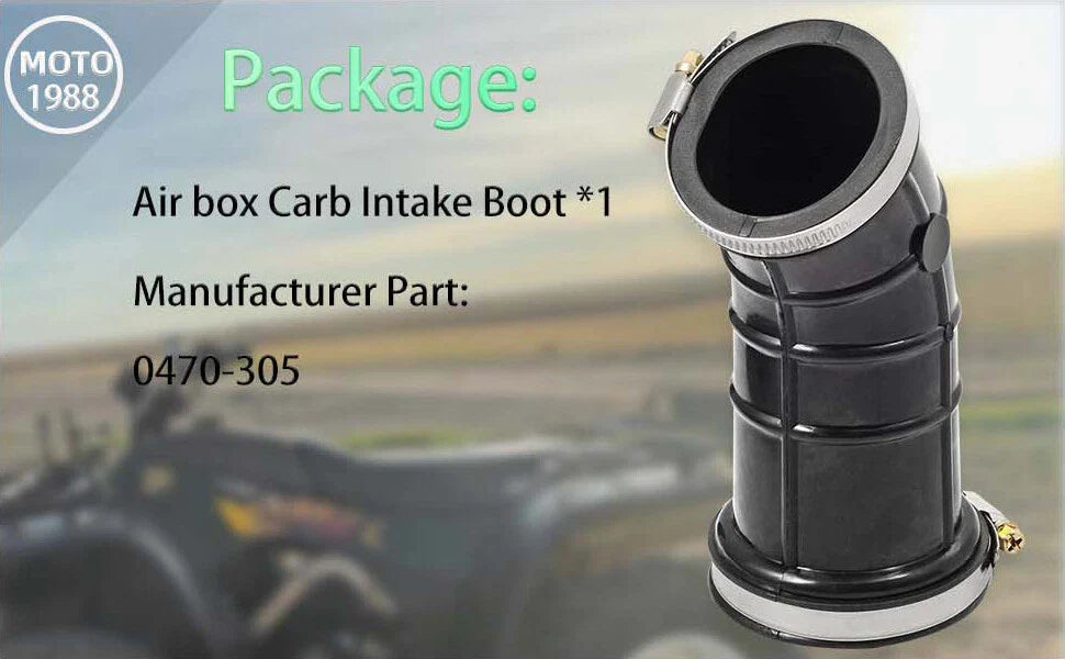 Air box Carb Intake Boot for Arctic Cat 400/500 (1998–2001)