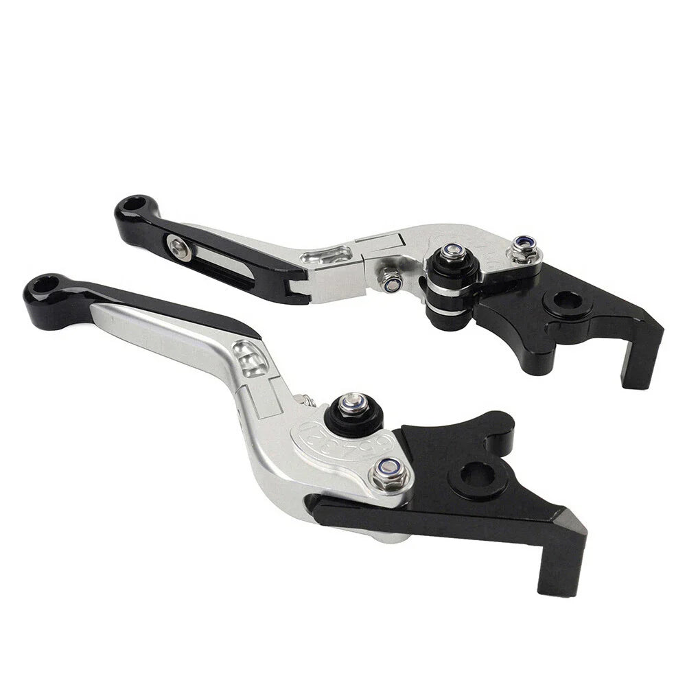 Silver Extendable Brake Clutch Levers for Honda CB1100, CB1300 (2013-2023)
