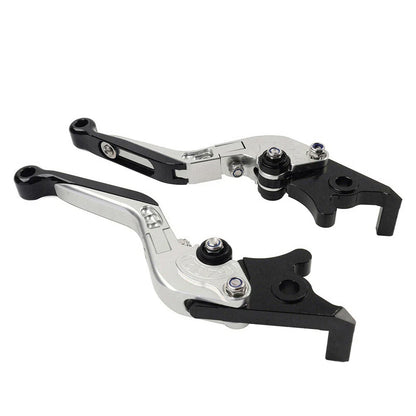 Silver Extendable Brake Clutch Levers for Honda CB1100, CB1300 (2013-2023)