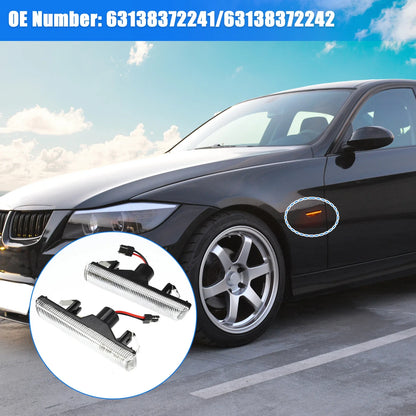 Sequentia Clear LED Side Marker Light for BMW E36