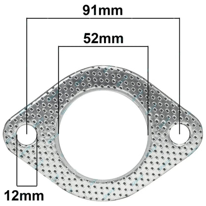 Exhaust Pipe Flange Gasket for Nissan Gazelle S12 4cyl CA20E 2.0L SOHC 1984~1988