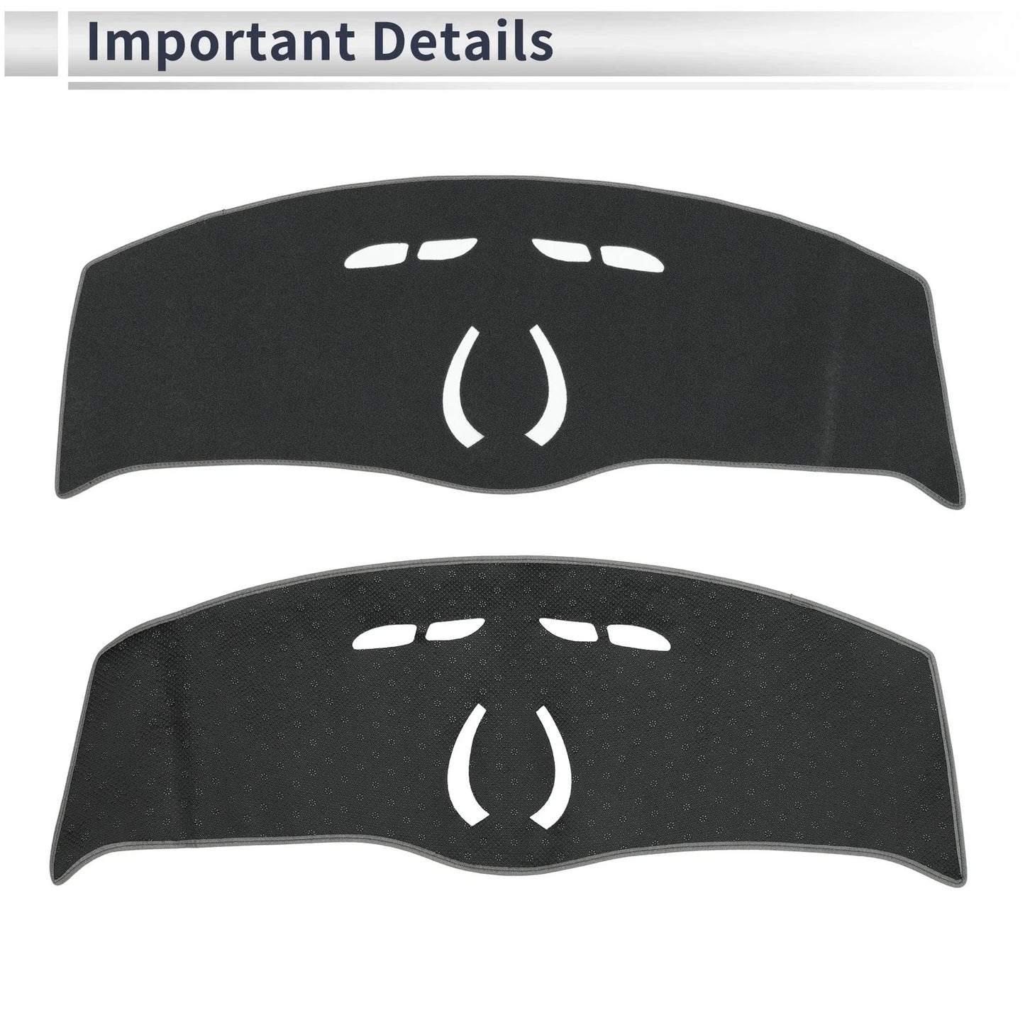 Dashboard Dash Cover Mat for BMW Mini Cooper Gray (2014-2024)