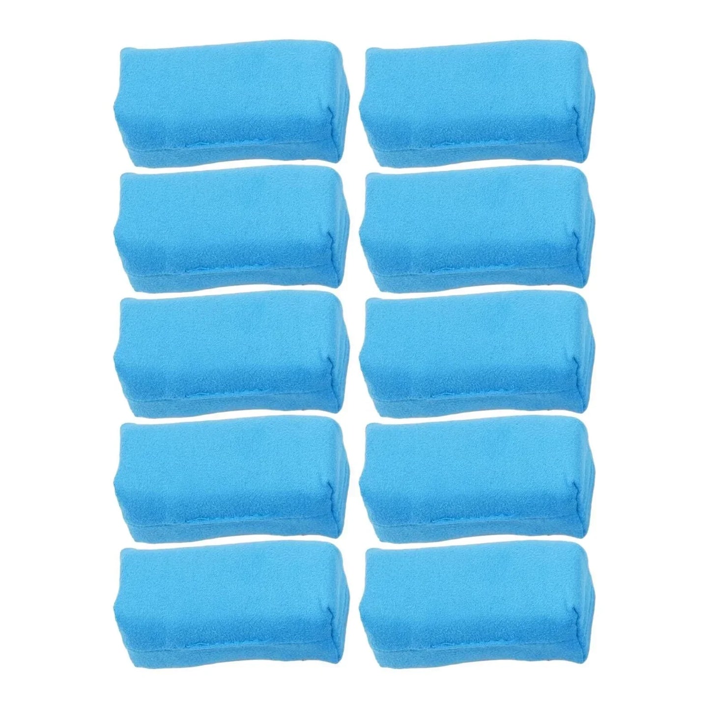 10 x Suede Ceramic Coating Applicator Wax Sponge Pad for Car Paint Care