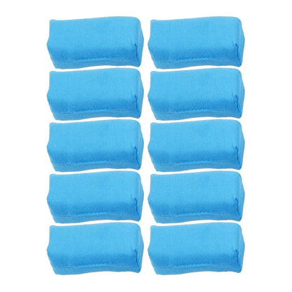10 x Suede Ceramic Coating Applicator Wax Sponge Pad for Car Paint Care