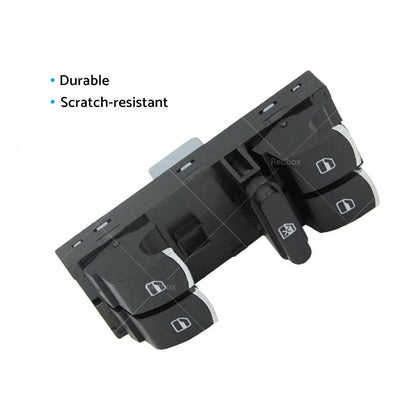 Master Power Window Switch for VW Golf MK6, Passat, Jetta, CC, Tiguan (2010-2014)