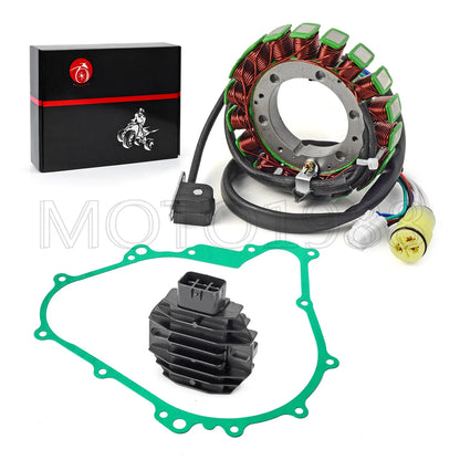 Stator & Rectifier Coil Relay W Gasket kit for Yamaha Kodiak (2003–2006)