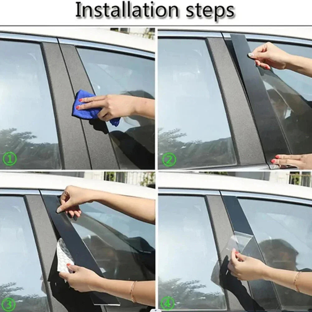 Pillar Post Door Window Cover Trim for Honda Odyssey (2011-2017)