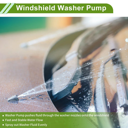 Windshield Washer Pump w/Grommet for Dodge (2011-2019)