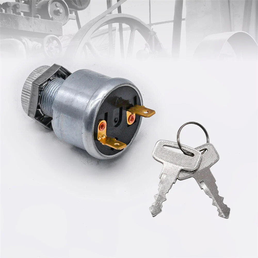 Pin Terminal Gas Electric Ignition Switch with Keys for EZGO TXT (1981-)