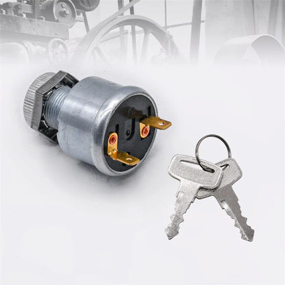 Pin Terminal Gas Electric Ignition Switch with Keys for EZGO TXT (1981-)
