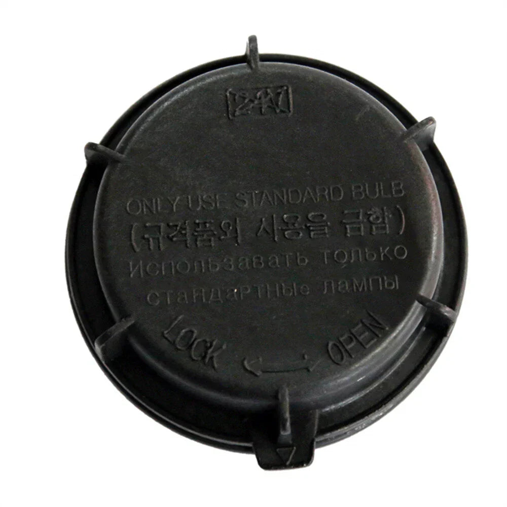 Front Headlight Lamp Bulb Dust Caps for Kia Optima (2011-2016)