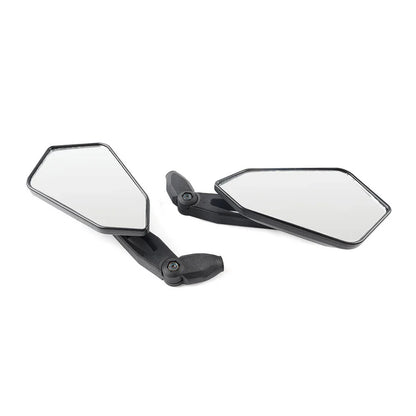 10mm Rear View Side Mirrors for Motorcycle Cruiser Chopper Scooter ATV