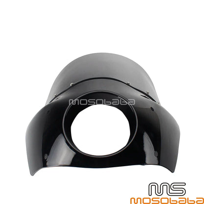 5.75'' Headlight Fairing & 11'' Windshield for Harley Dyna Wide Glide (06-17)