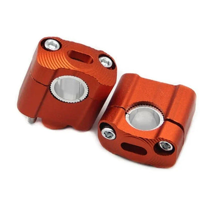 CNC Handlebar Clamp for FatBar Risers Mount Adaptor Part