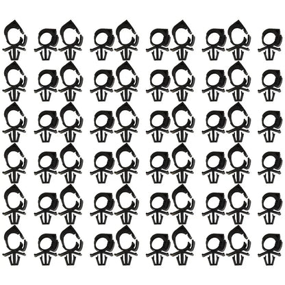 100x Car Plastic Wiring Harness Fastener for Car