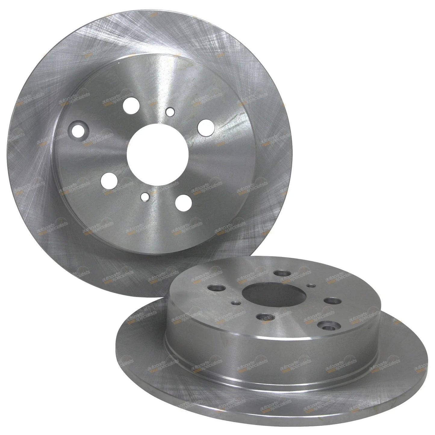 2 x Rear Disc Brake Rotors for Toyota Corolla ZZE122R (2001–2007)