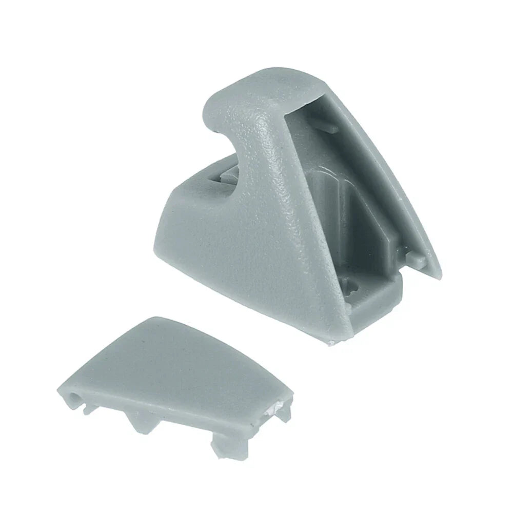 Sun Visor Retainer Clips Gray for GMC Silverado Tahoe Yukon Sierra