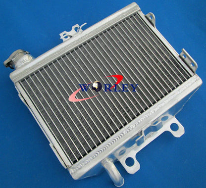 Aluminum Radiator + White Silicone Hose for Honda CR250R (1997-1999)