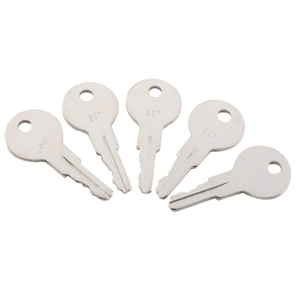 5 x Ignition Keys for JLG Heavy Construction Equipment