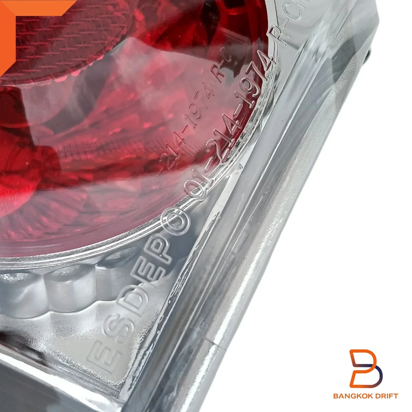 Crystal Tail Light Rear Lamp for Mitsubishi Triton Ute MK L200 (1996-2006)