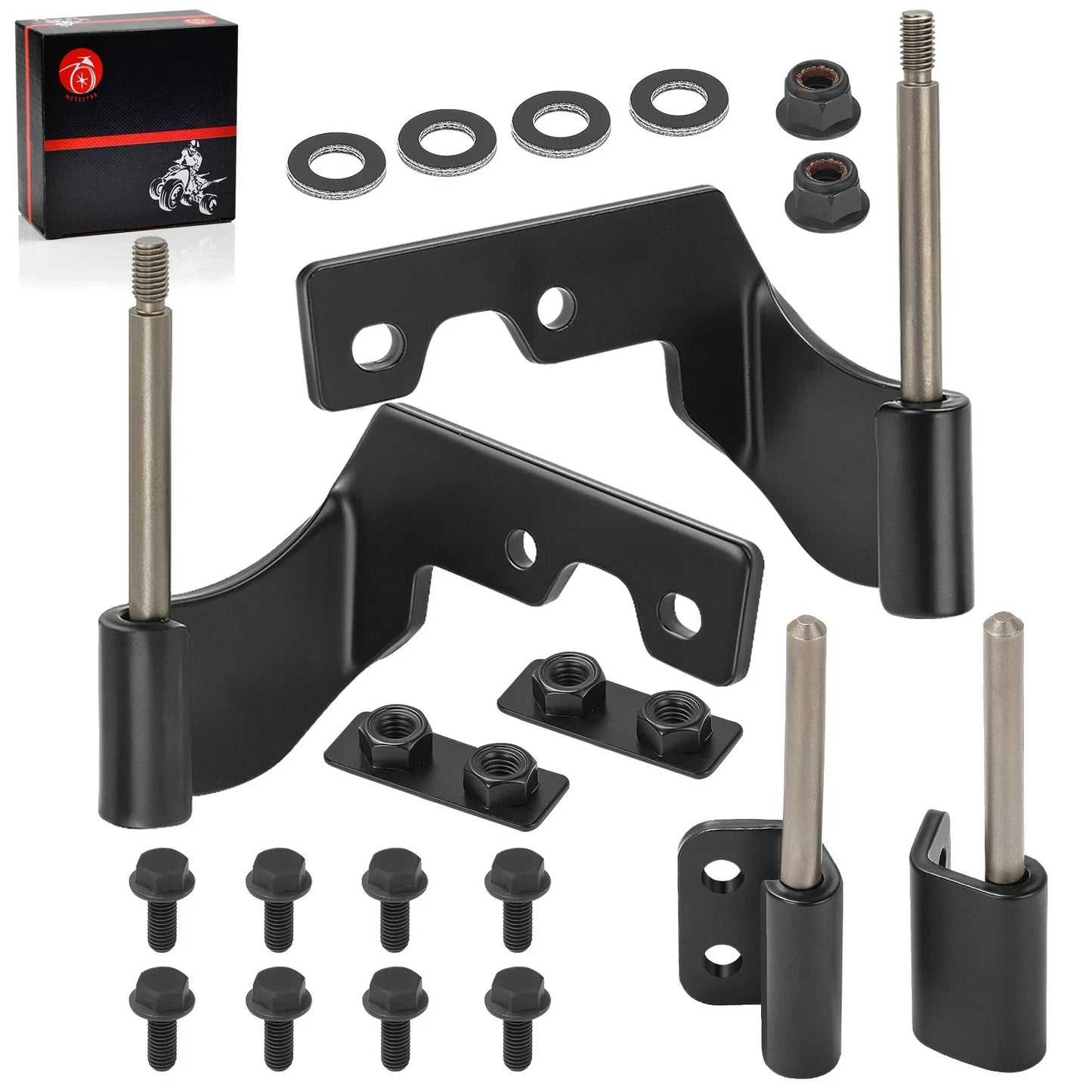 Half Door Hinge Hardware Kit for Polaris Ranger Crew XP 1000 (2017–2024)