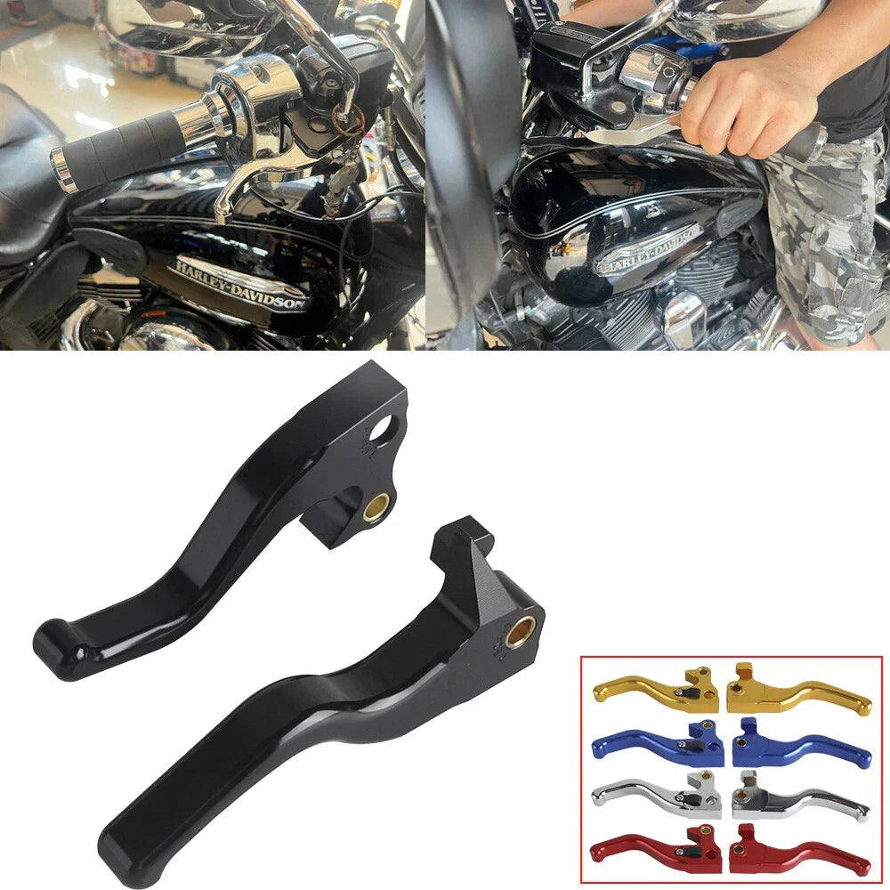 Hand Brake & Clutch Lever Set for Harley Sportster 50th Anniversary (2007-2007)