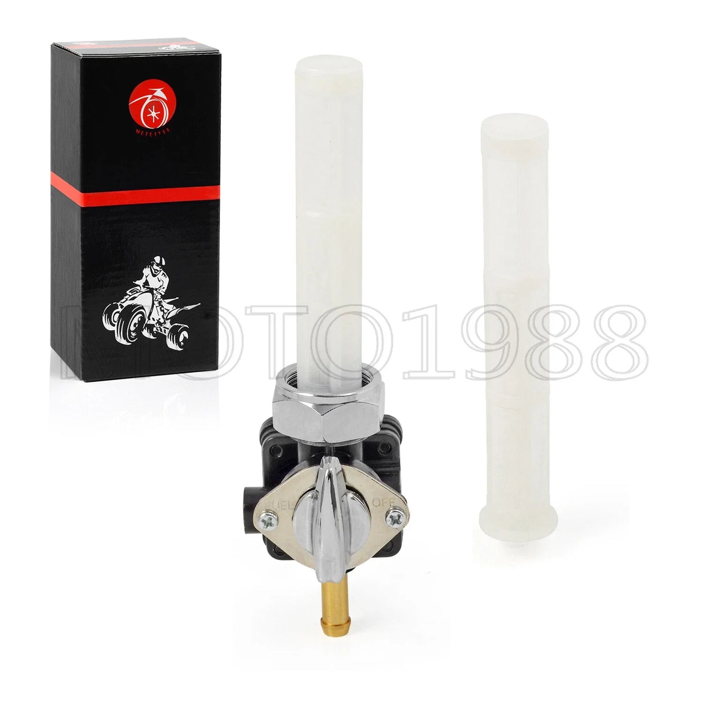 22mm Straight Outlet VACUUM SYSTEM Petcock for Sportster (1975–1981)